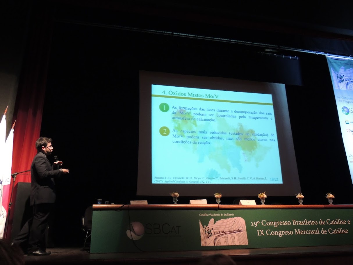 19CBCat-Prêmio em Tese em Catálise em Ouro Preto